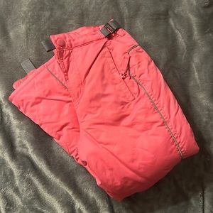 Girls, 6/6x, pink, snow pants